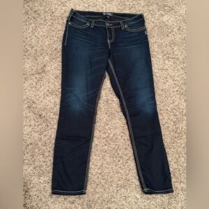 Silver Jeans  Suki Mid Dark Indigo Women's Skinny Jeans
